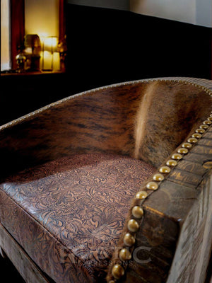 Old Fashion Barrel Chair