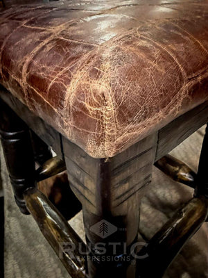 Old Fashion Cabin Stool