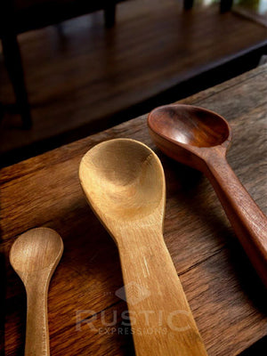 Set Wooden Spoons 3Pc