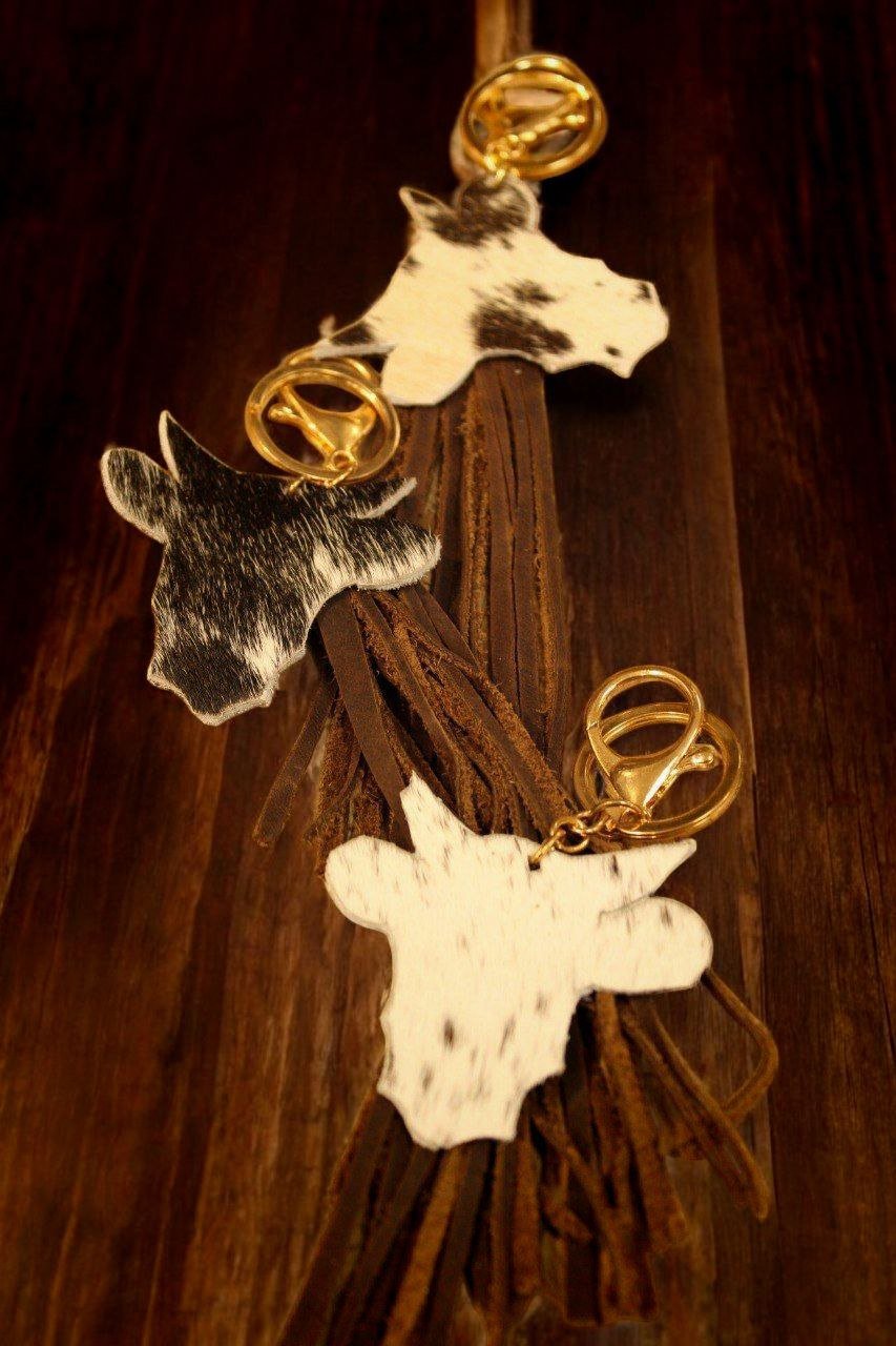 3pc. Happy Cow Keychain