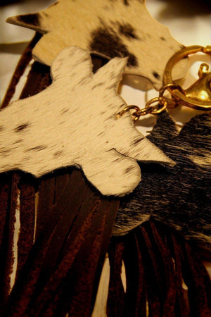 3pc. Happy Cow Keychain