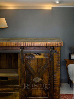 Old Fashion Barn Door Buffet