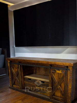 Old Fashion Barn Door Buffet
