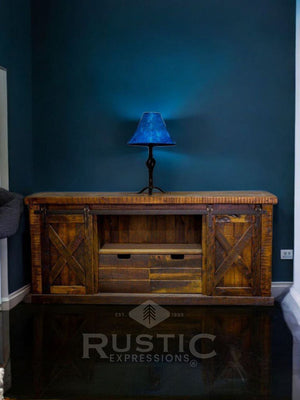 Old Fashion Barn Door Buffet