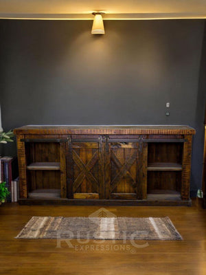 Old Fashion Barn Door Buffet