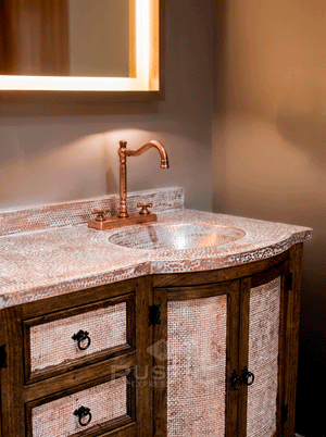 Copper Vanity