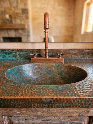 Copper Vanity