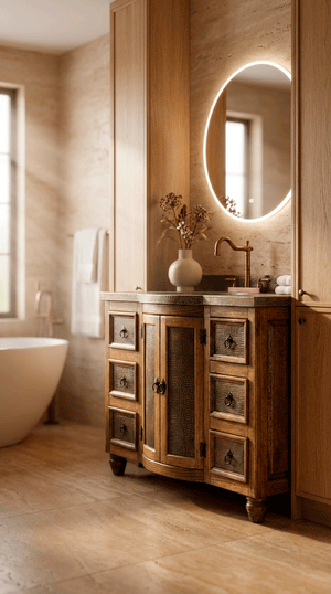 Copper Vanity