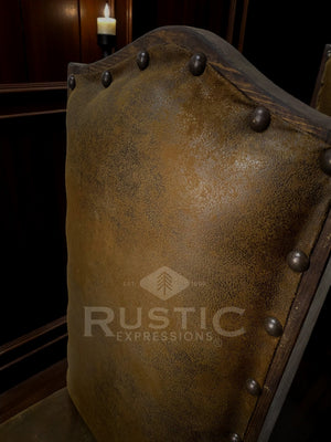 Cowhide Rustic Chair