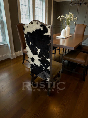 Cowhide Rustic Chair