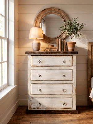 Farm House Chest Of Drawer