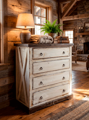 Farm House Chest Of Drawer