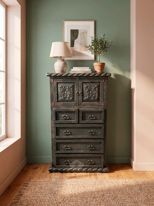 Floral Chest Of Drawer