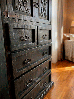 Floral Chest Of Drawer