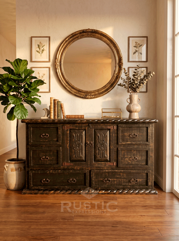 Floral Dresser
