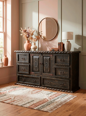 Floral Dresser