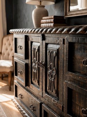 Floral Dresser