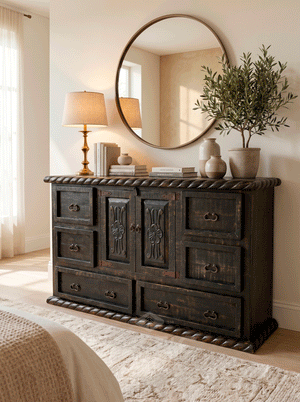 Floral Dresser