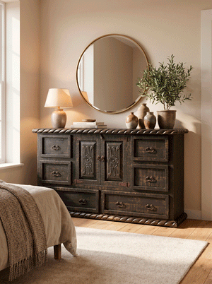 Floral Dresser