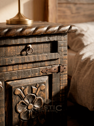 Floral Nightstand