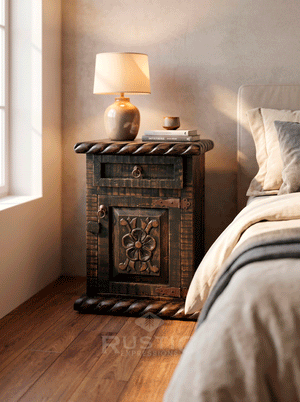 Floral Nightstand