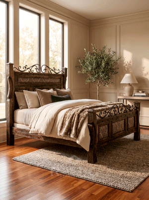 Master Ox Yoke Bed