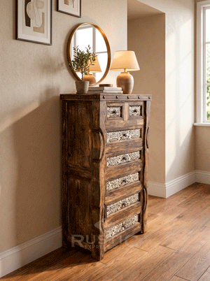Master Ox Yoke Chest Of Drawer