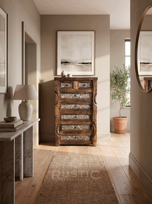 Master Ox Yoke Chest Of Drawer