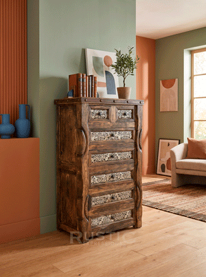 Master Ox Yoke Chest Of Drawer