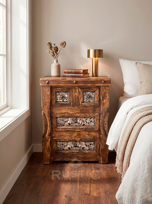 Master Ox Yoke Nightstand