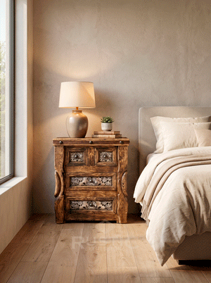 Master Ox Yoke Nightstand