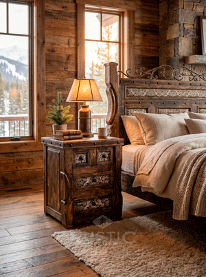 Master Ox Yoke Nightstand