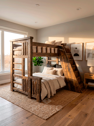 Old Fashion Bunk Bed