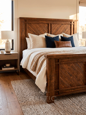 Old Fashion Chevron Bed