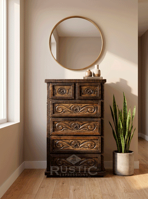 Old Fashion Grecia Chest of Drawer