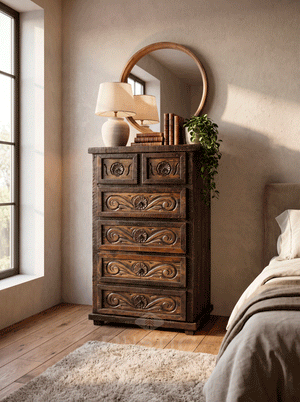 Old Fashion Grecia Chest of Drawer