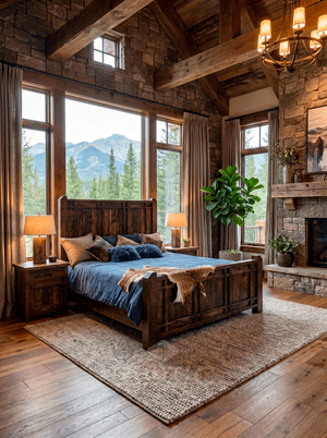 Old Fashion Mountain Bed