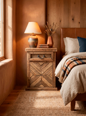 Old Fashion Navajo Nightstand
