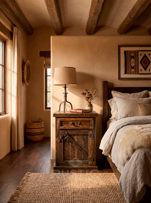 Old Fashion Rancho Nightstand