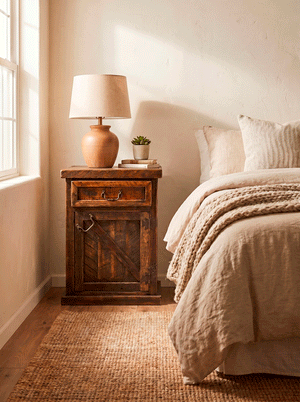 Old Fashion Rancho Nightstand