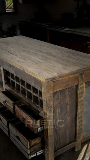 Old Fashion Nevada Kitchen Island