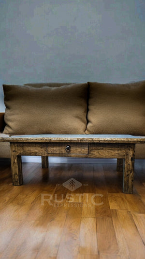 Oak Coffee Table Set