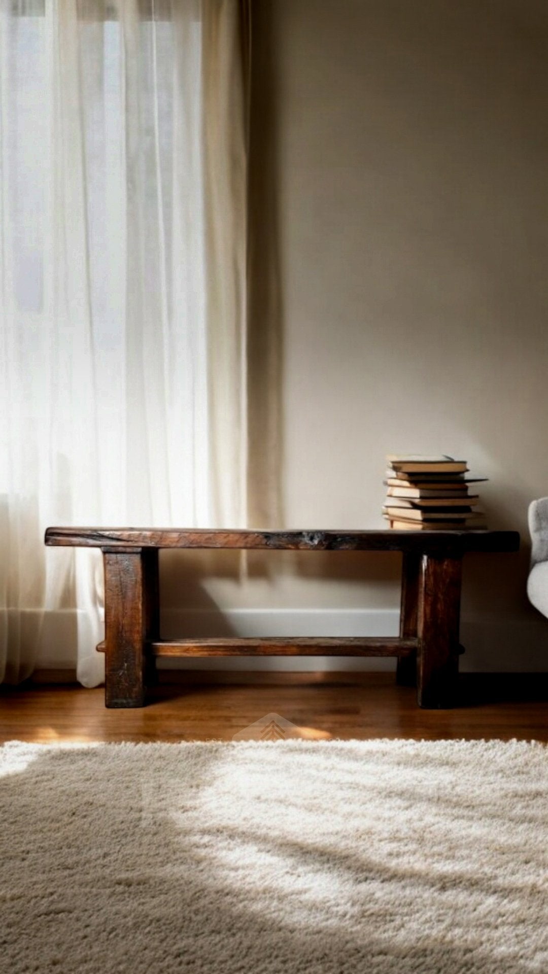 Old Beam Sofa Table