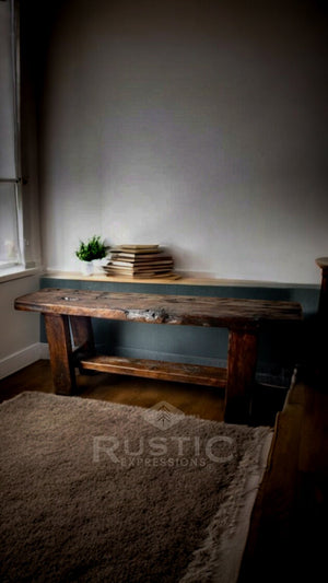 Old Beam Sofa Table