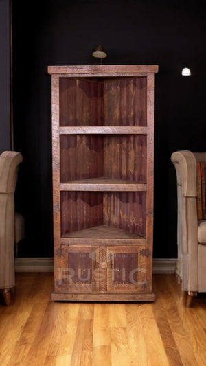 Old Fashion Corner Cabinet