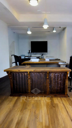 Old Fashion L-Shape Desk