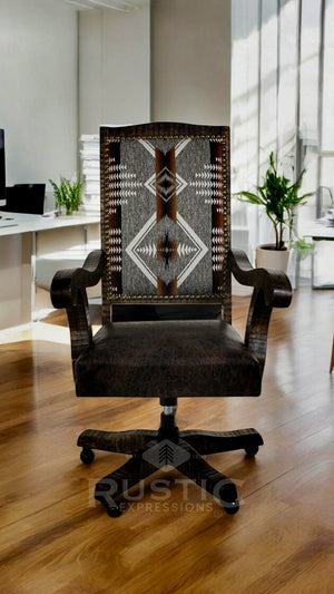 Old Fashion Navajo Desk Chair
