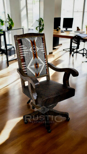 Old Fashion Navajo Desk Chair