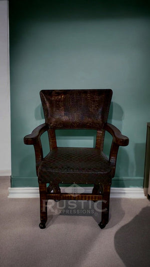 Old Fashion Game Poker Chair