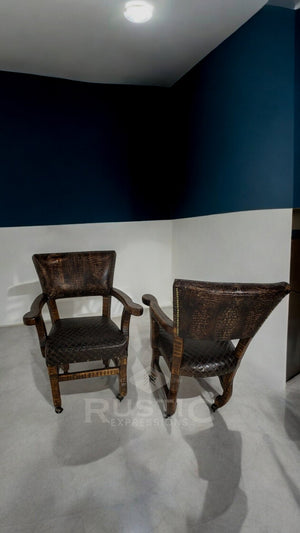 Old Fashion Game Poker Chair